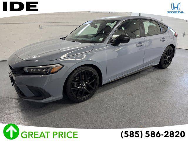 used 2022 Honda Civic car, priced at $28,590