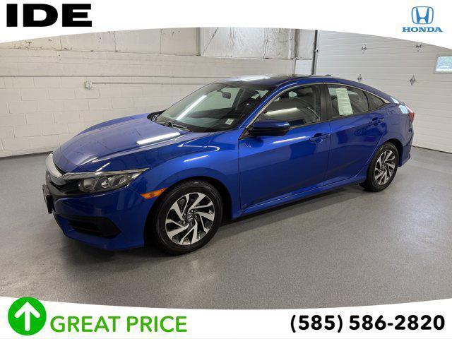used 2017 Honda Civic car, priced at $19,390