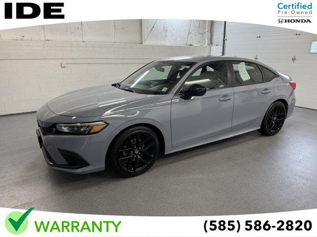 used 2022 Honda Civic car, priced at $26,490