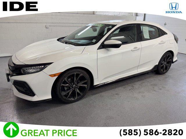 used 2018 Honda Civic car, priced at $26,190