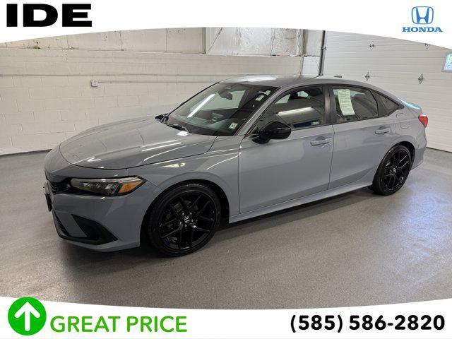 used 2022 Honda Civic car, priced at $24,690
