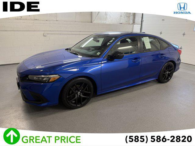 used 2022 Honda Civic car, priced at $25,690