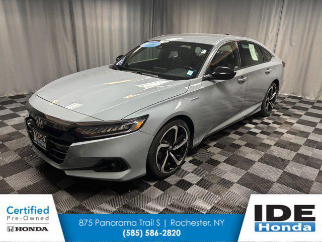 used 2022 Honda Accord Hybrid car, priced at $27,190