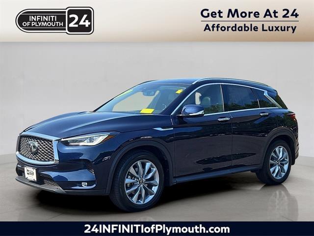 used 2022 INFINITI QX50 car, priced at $27,245