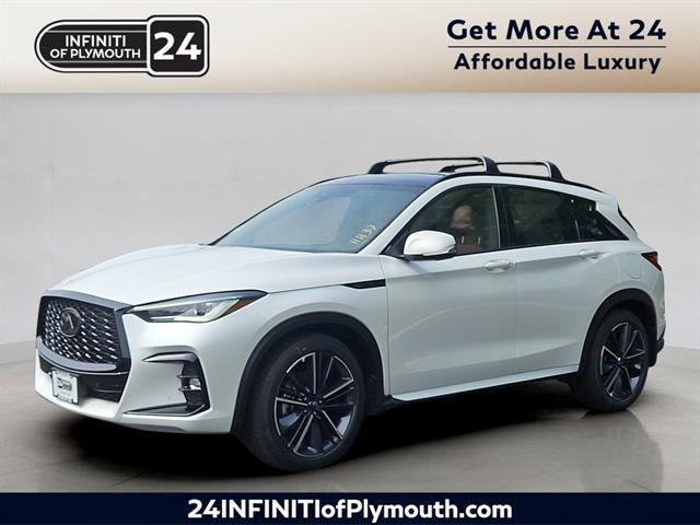 new 2025 INFINITI QX50 car, priced at $45,101
