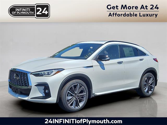 new 2025 INFINITI QX55 car, priced at $47,867