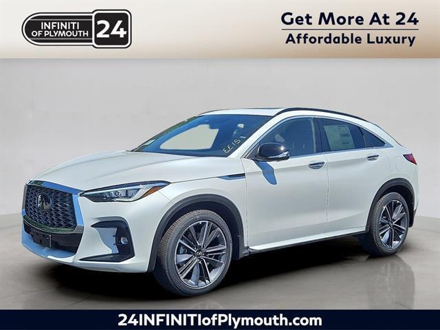 new 2025 INFINITI QX55 car, priced at $47,867