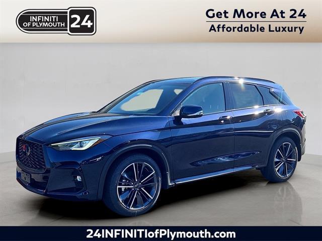 new 2025 INFINITI QX50 car, priced at $43,258