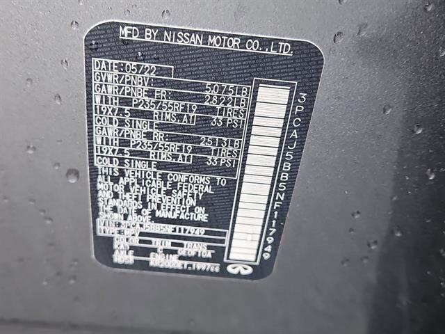 used 2022 INFINITI QX50 car, priced at $29,264