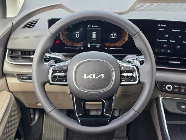 new 2025 Kia Carnival Hybrid car, priced at $43,772