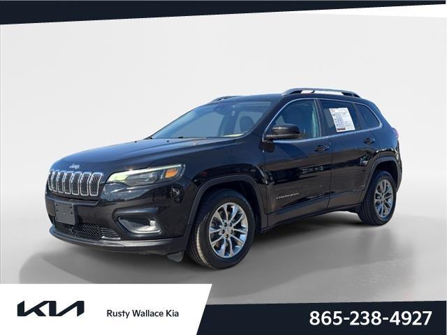 used 2021 Jeep Cherokee car, priced at $18,900