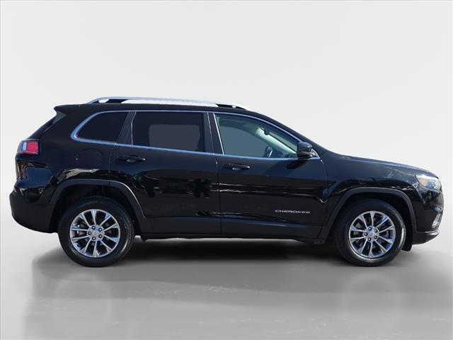 used 2021 Jeep Cherokee car, priced at $18,900