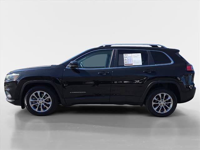 used 2021 Jeep Cherokee car, priced at $18,900