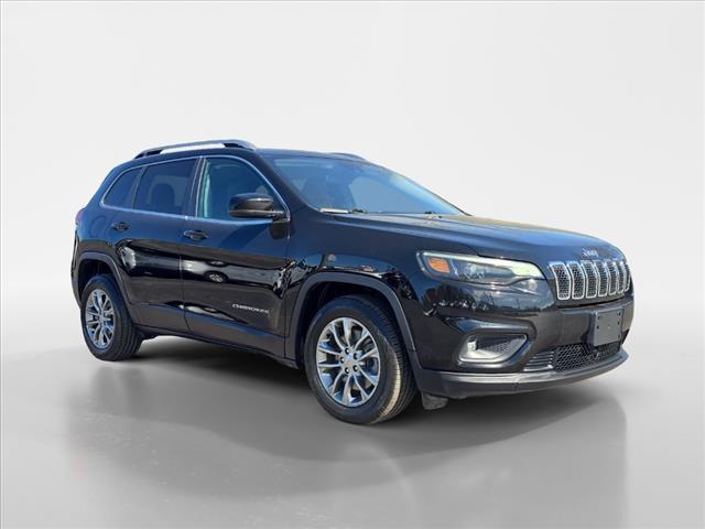 used 2021 Jeep Cherokee car, priced at $18,900