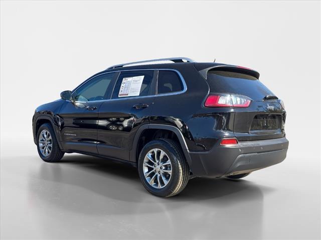 used 2021 Jeep Cherokee car, priced at $18,900