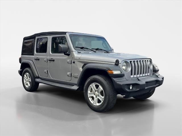 used 2018 Jeep Wrangler Unlimited car, priced at $21,721