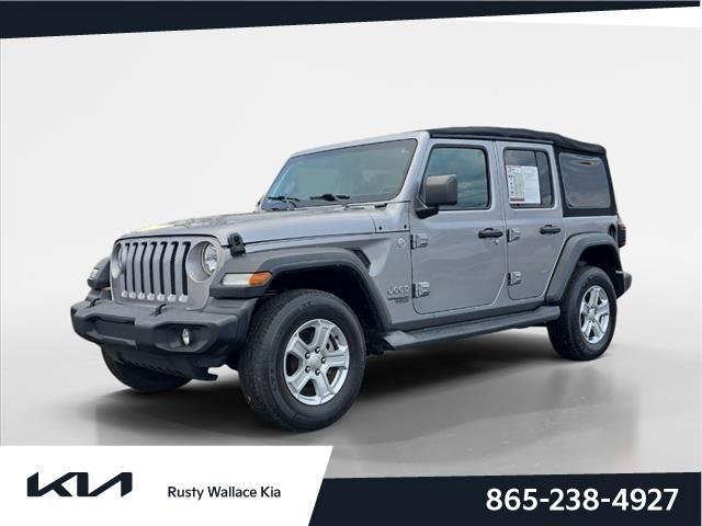 used 2018 Jeep Wrangler Unlimited car, priced at $21,721