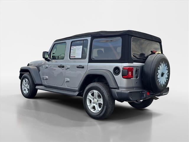 used 2018 Jeep Wrangler Unlimited car, priced at $21,721