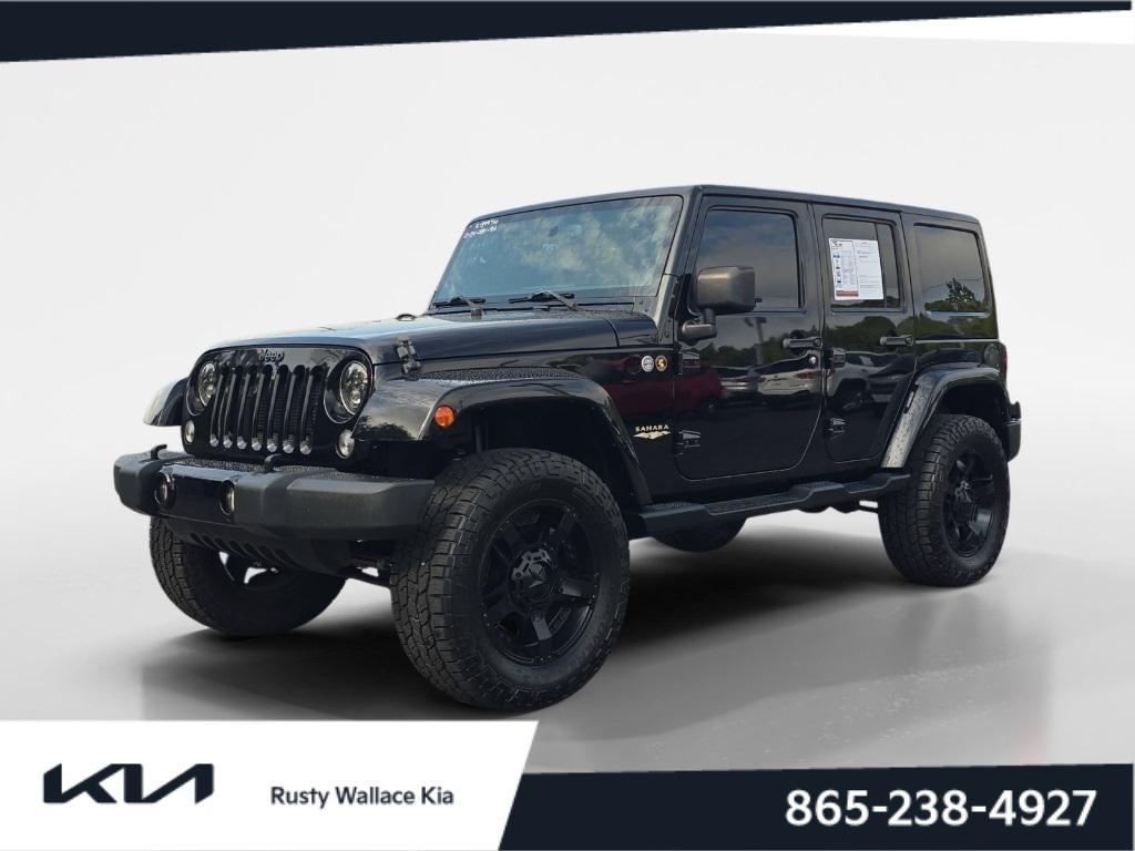 used 2013 Jeep Wrangler Unlimited car, priced at $19,990