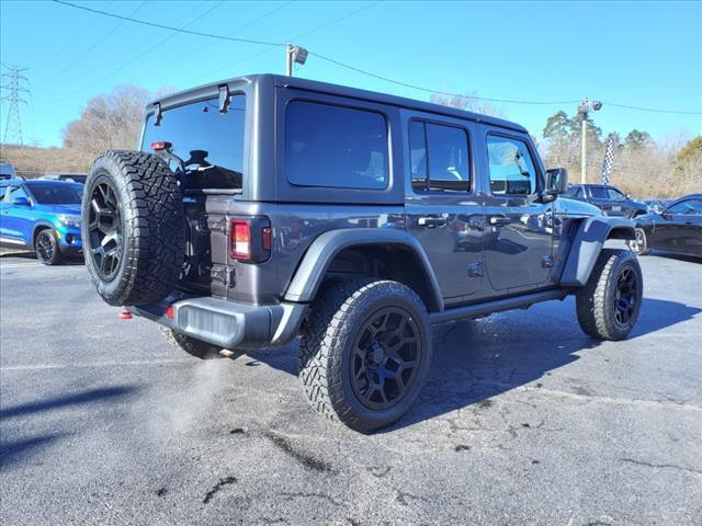 used 2019 Jeep Wrangler Unlimited car, priced at $32,981