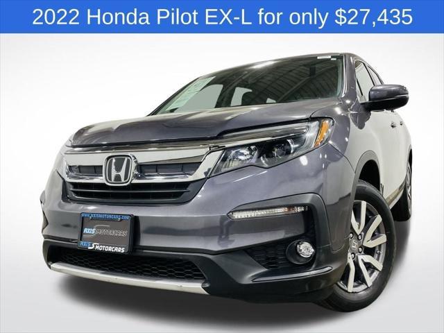 used 2022 Honda Pilot car, priced at $26,998