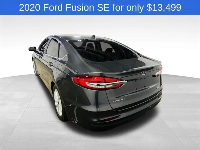 used 2020 Ford Fusion car, priced at $12,495