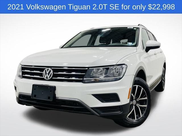 used 2021 Volkswagen Tiguan car, priced at $20,498