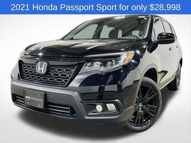 used 2021 Honda Passport car, priced at $24,998