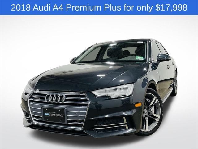 used 2018 Audi A4 car, priced at $14,998