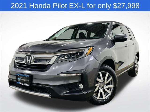 used 2021 Honda Pilot car, priced at $26,998