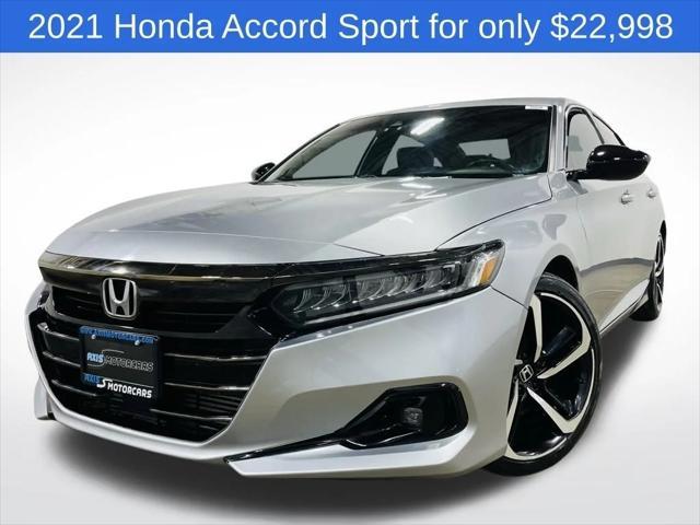 used 2021 Honda Accord car, priced at $19,998