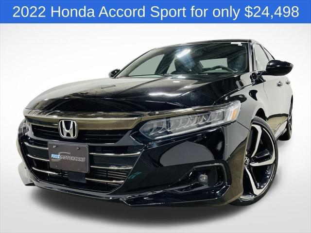 used 2022 Honda Accord car, priced at $22,998