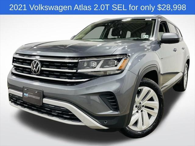 used 2021 Volkswagen Atlas car, priced at $26,498