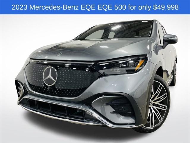 used 2023 Mercedes-Benz EQE 500 car, priced at $49,998