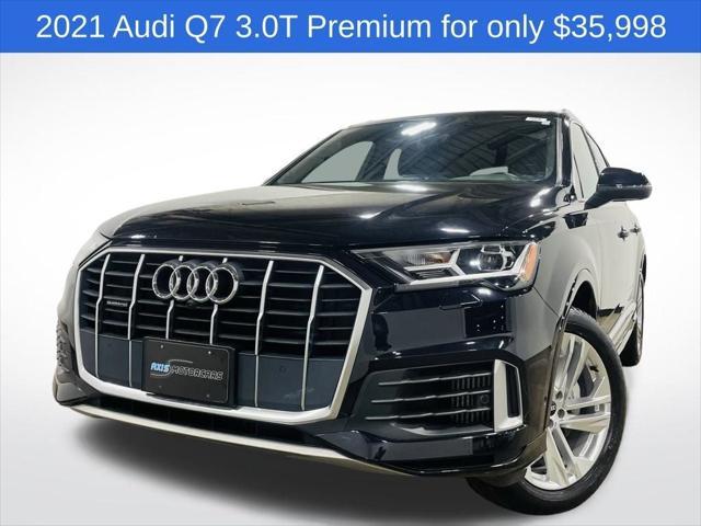 used 2021 Audi Q7 car, priced at $35,498