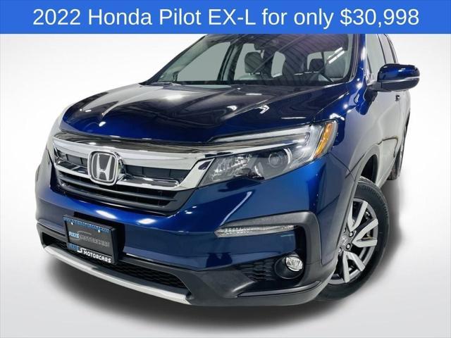 used 2022 Honda Pilot car, priced at $28,498