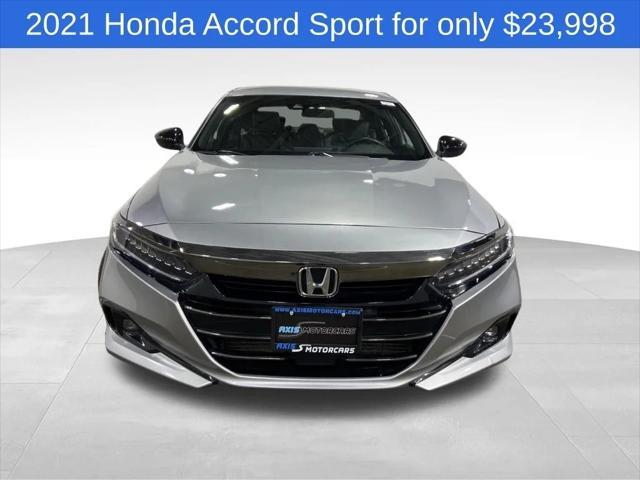 used 2021 Honda Accord car, priced at $23,998