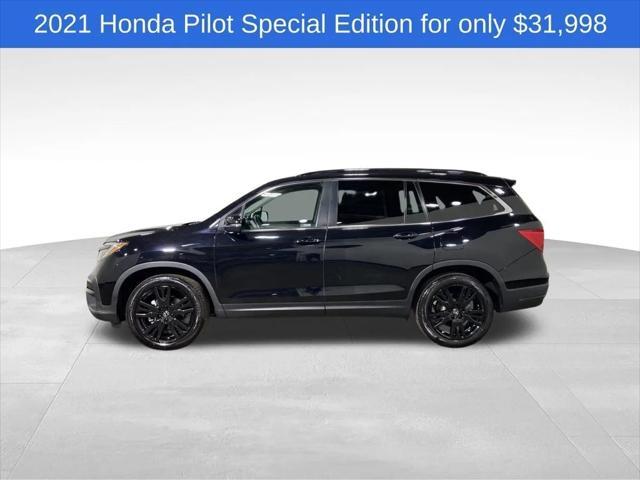 used 2021 Honda Pilot car, priced at $28,998