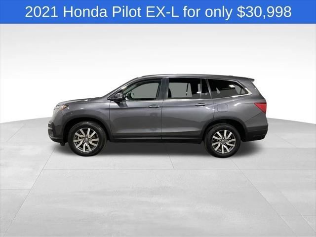 used 2021 Honda Pilot car, priced at $29,998