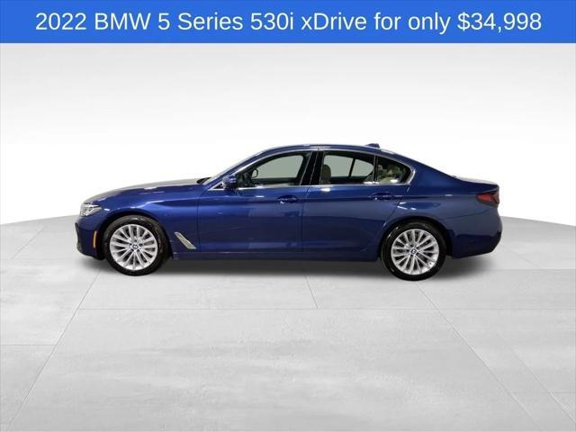 used 2022 BMW 530 car, priced at $34,498