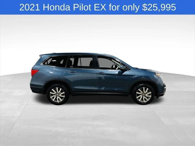 used 2021 Honda Pilot car, priced at $24,998