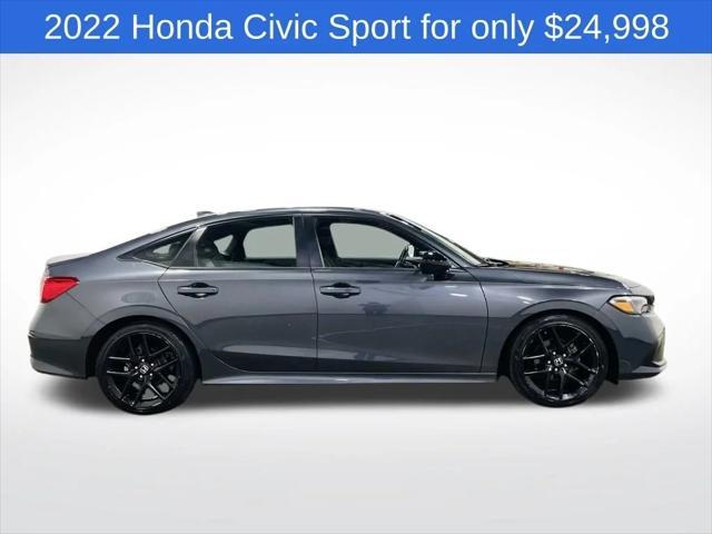 used 2022 Honda Civic car, priced at $19,998