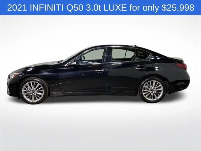 used 2021 INFINITI Q50 car, priced at $25,998