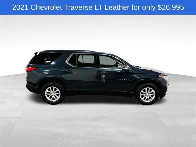 used 2021 Chevrolet Traverse car, priced at $25,998