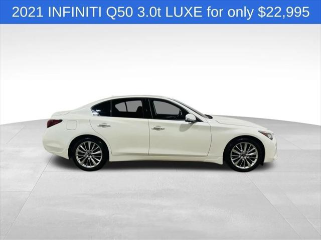 used 2021 INFINITI Q50 car, priced at $23,498