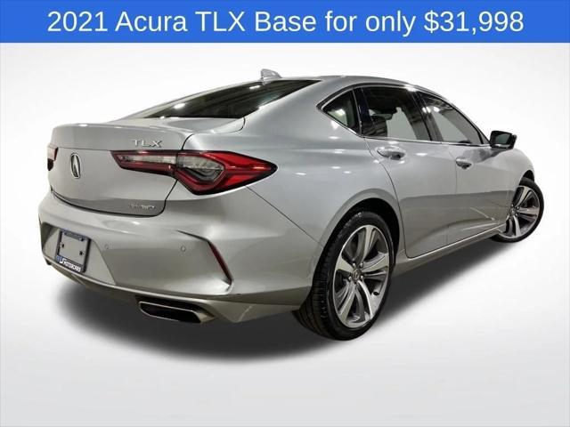 used 2021 Acura TLX car, priced at $31,998