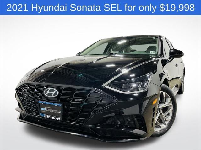 used 2021 Hyundai Sonata car, priced at $17,998