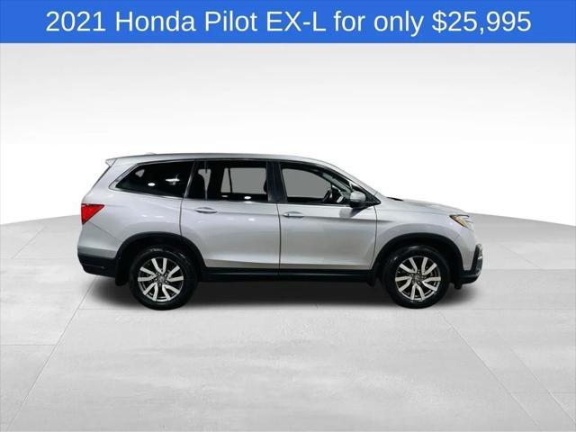 used 2021 Honda Pilot car, priced at $25,998