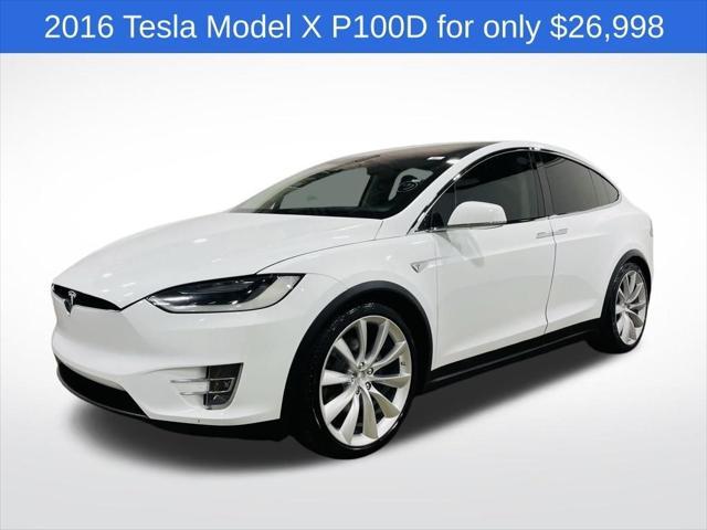 used 2016 Tesla Model X car, priced at $25,498