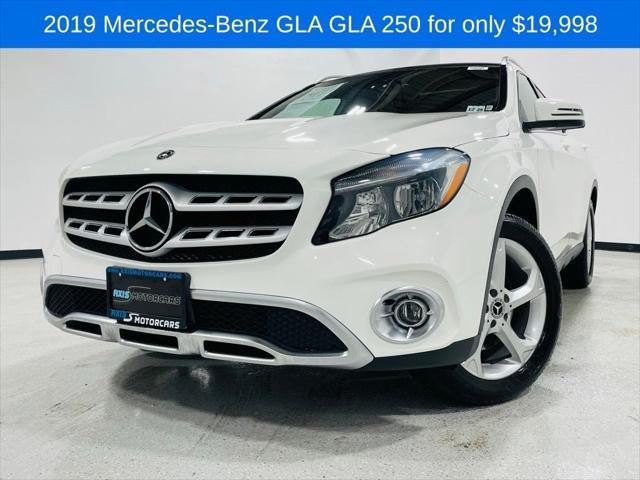 used 2019 Mercedes-Benz GLA 250 car, priced at $18,498